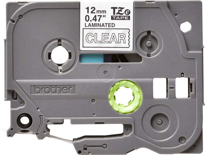 Brother TZe135 12mm TZ Tape White on Clear DSBTZ135