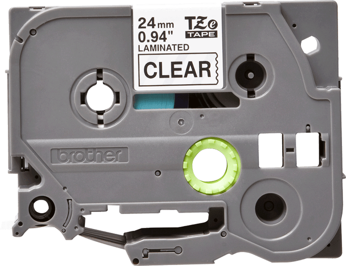 Brother TZe151 24mm TZ Tape Black on Clear DSBTZ151