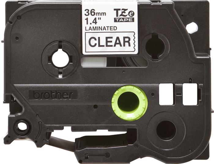 Brother TZe161 36mm TZ Tape Black on Clear DSBTZ161