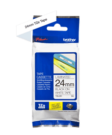 Brother TZe251 24mm TZ Tape Black on White DSBTZ251