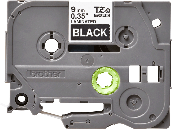 Brother TZe325 9mm TZ Tape White on Black DSBTZ325