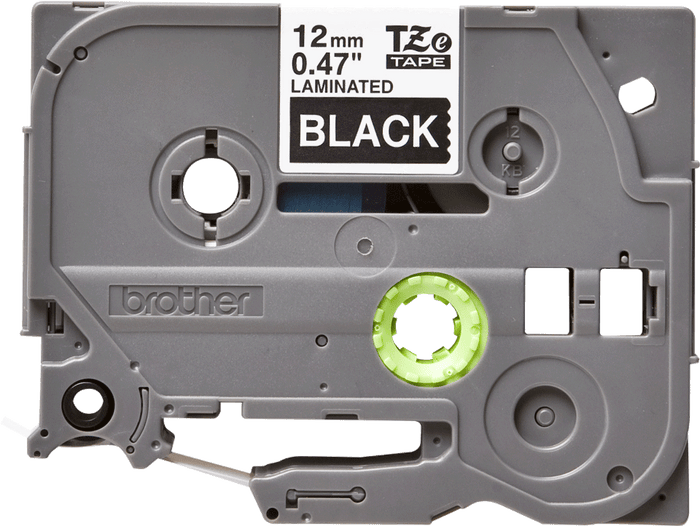 Brother TZe335 12mm TZ Tape White on Black DSBTZ335