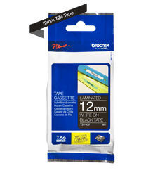 Brother TZe335 12mm TZ Tape White on Black DSBTZ335