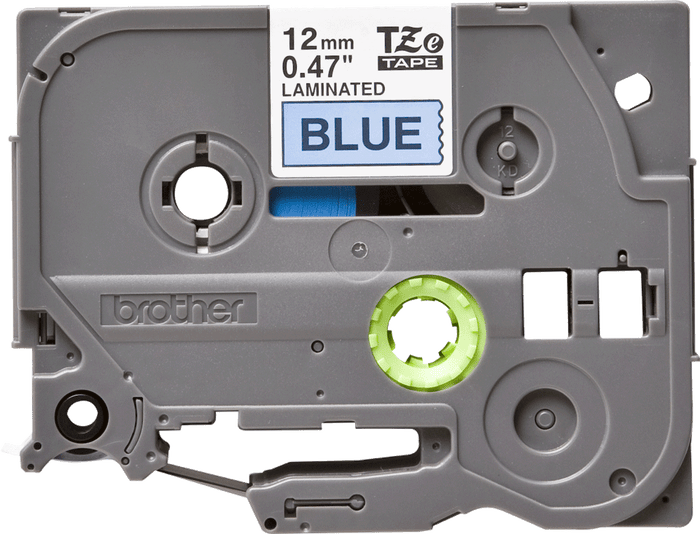 Brother TZe531 12mm TZ Tape Black on Blue DSBTZ531