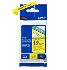 Brother TZe631 12mm TZ Tape Black on Yellow x 8 Metres DSBTZ631