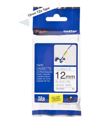 Brother TZeFX231 12mm Flexible Tape Black on White DSBTZFX231