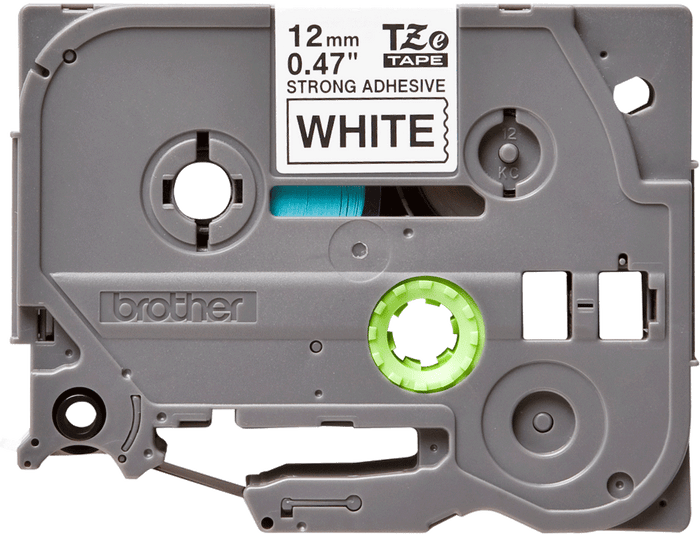 Brother TZeS231 12mm TZ Tape Black on White DSBTZS231