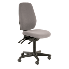 Buro Aura Ergo+ High Back Ergonomic Office Chair Charcoal / Black Nylon / Ready to Assemble BS119HB-62