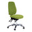 Buro Aura Ergo+ High Back Ergonomic Office Chair, Nylon Base, Green Fabric BS119HB-64
