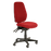 Buro Aura Ergo+ High Back Ergonomic Office Chair Red / Black Nylon / Ready to Assemble BS119HB-66