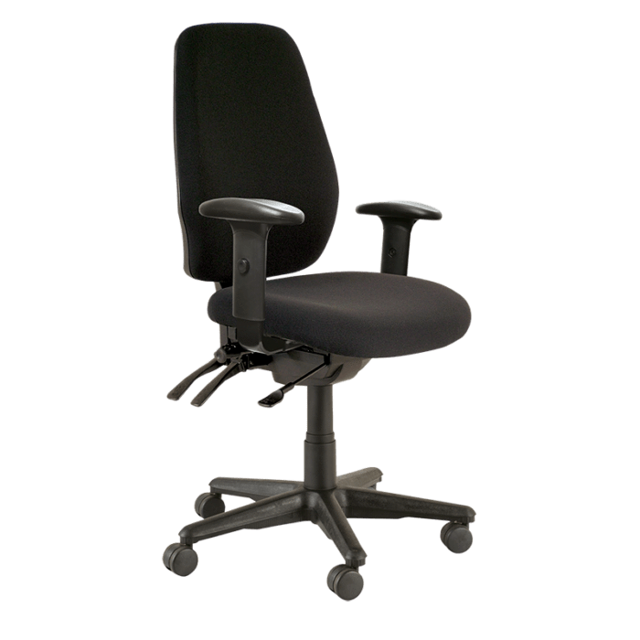 Buro Aura Ergo+ High Back Ergonomic Office Chair With Arm Rest BS119HB-63+180-3-PRO