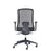 Buro Elan Office Chair, Black Mesh Back With Fabric Seat - With / Without Armrests and Headrest