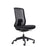 Buro Elan Office Chair, Black Mesh Back With Fabric Seat - With / Without Armrests and Headrest