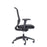 Buro Elan Office Chair, Black Mesh Back With Fabric Seat - With / Without Armrests and Headrest