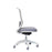 Buro Elan Office Chair, Light Grey Mesh Back With Fabric - With / Without Armrests and Headrest