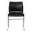 Buro Envy Stacking Chairs, Black, Reflective Silver Frame, Free trolley with every 40 ordered BS519-RS-3
