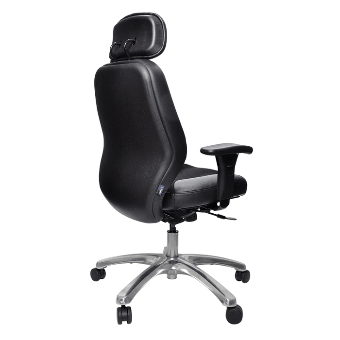 Buro Everest High Back Executive Chair with Headrest BS124-LM3-BB