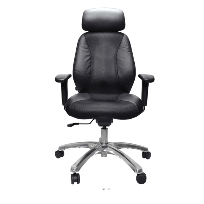Buro Everest High Back Executive Chair with Headrest Ready to Assemble BS124-LM3