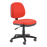 Buro Image Office Task Chair - Black Nylon or Polished Aluminium or Architectural Nylon With 270mm Gas Lift Base Red / Black Nylon / Ready to Assemble BS117-66