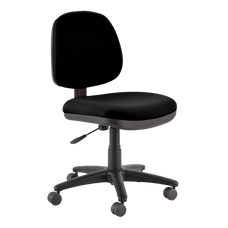 Buro Image Pro Office Task Chair, Black Fabric BS117-63-BB