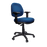 Buro Image Task Chair with Armrest Blue / Black Nylon / Ready to Assemble BS117-61+180-1