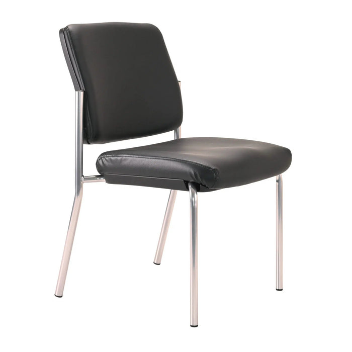 Buro Lindis Visitor Chair, PU Cover, No Arms BS526-RS-PU13