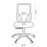Buro Mantra Ergonomic Chair - Aluminium Base BS137-M3+137-ALU-BASE