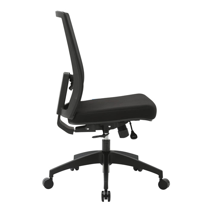 Buro Mantra Ergonomic Task Chair, Black Nylon Base, Assembled