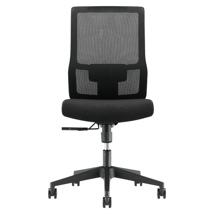 Buro Mantra Ergonomic Task Chair - Black Nylon Base (Assembled) Delivery to commercial address BS137-M3-AS-COM