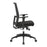 Buro Mantra Ergonomic Task Chair with Armrest, Black Nylon Base, Assembled