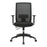Buro Mantra Ergonomic Task Chair With Armrest, Black Nylon Base BS147-M3+147-ARM