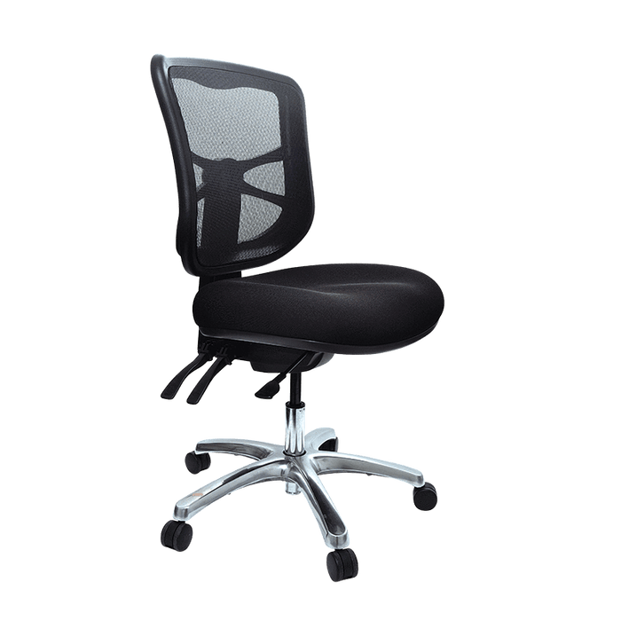 Buro Metro Ergonomic Office Chair, Nylon Base, Mesh Back BS202-N-M3-PRO