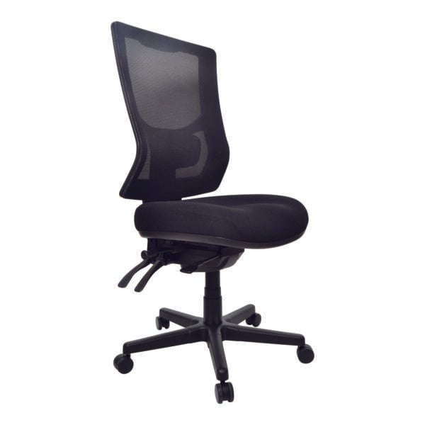 Buro Metro II 24/7 High Back Ergonomic Office Chair, Mesh Back, Nylon Base BS224-N-153-SS-PRO