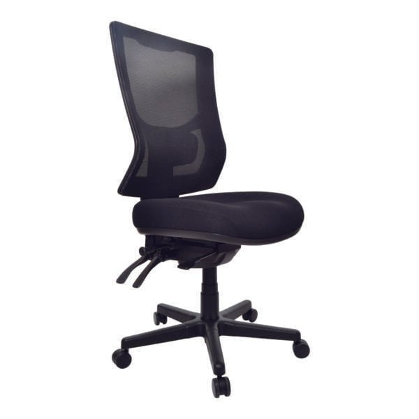 Buro Metro II 24/7 High Back Ergonomic Office Chair, Nylon Base Ready to Assemble BS224-N-153-SS