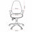 Buro Persona 24/7 Ergonomic Office Chair, Seat Slide Leather High Back