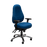 Buro Persona 24/7 High Back Ergonomic Task Chair Blue / Polished Aluminium / Ready to Assemble BS128-61+PC061