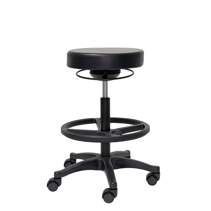 Buro Polo Architectural Stool, Assembled Delivery to commercial address BS142-PU3-AT-AS-COM