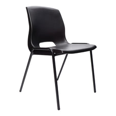 Buro Quad Cafe & Visitor Chair, Black BS510-3