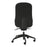 Buro Quantum Black Upholstered Back Chair with Headrest BS169-63+169-HDREST