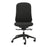 Buro Quantum Black Upholstered Back Chair with Headrest BS169-63+169-HDREST