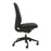Buro Quantum Black Upholstered Back Chair with Headrest BS169-63+169-HDREST