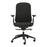 Buro Quantum Black Upholstered Back Chair with Height Adjustable Arms & Headrest BS169-63+169-ARMS+169-HDREST