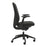 Buro Quantum Black Upholstered Back Chair with Height Adjustable Arms & Headrest BS169-63+169-ARMS+169-HDREST