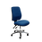 Buro Roma 2 Lever High Back Ergonomic Office Chair, Aluminium Base, Assembled, Blue Commercial Address BS216-61+PC068-AS-COM