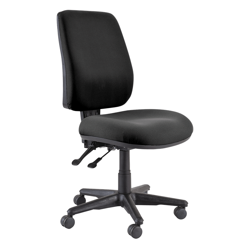 Buro Roma 2 Lever High Back Office Chair, Black | Buro Seating ...