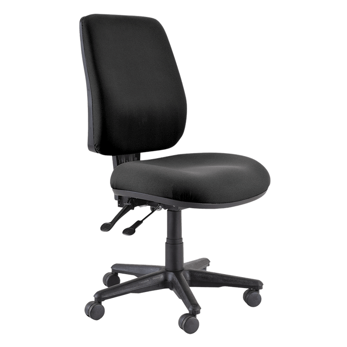 Buro Roma 2 Lever High Back Office Chair, Black BS216-63-PRO