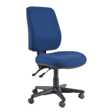 Buro Roma 2 Lever High Back Office Chair, Blue BS216-63-PRO