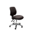 Buro Roma 2 Lever Mid Back Office Chair, Aluminium Base, Black Black BS218-63+PC068-PRO