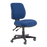 Buro Roma 2 Lever Mid Back Office Chair, Nylon Base, Blue BS218-63-PRO