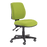 Buro Roma 2 Lever Mid Back Office Chair, Nylon Base, Green Fabric, Assembled Commercial Address BS218-64-AS-COM